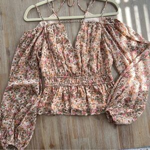 Floral Off-Shoulder Top